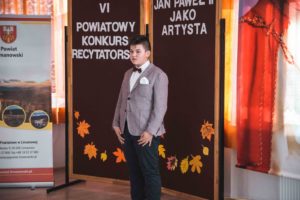 Powiatowy konkurs recytatorski "Jan Paweł II jako artysta" 2019