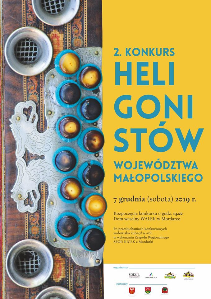 2. malopolski konkurs heligonistów - plakat informacyjny