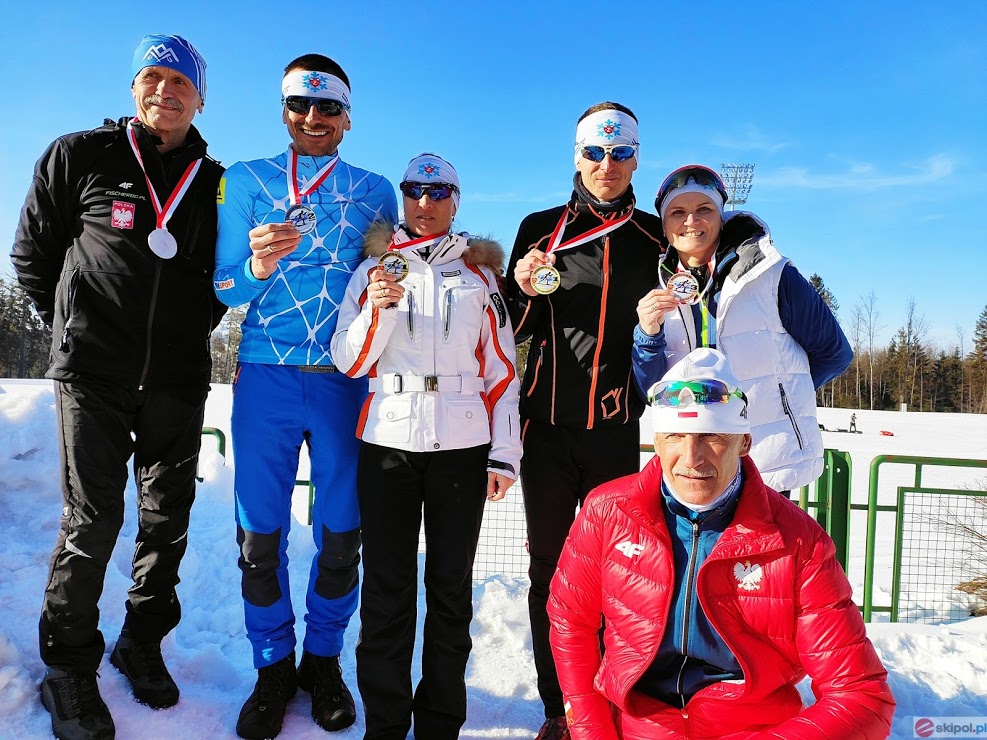 Piotr i Robert Faronowie ze złotym i srebrnym medalem na Mistrzostwach Polski w biegach narciarskich w Zakopanem
