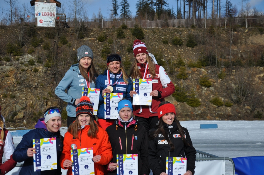 Aleksandra Kołodziej złotą medalistką biegu narciarskiego na 3 km techniką klasyczna w ramach Mistrzostw Polski Młodzików