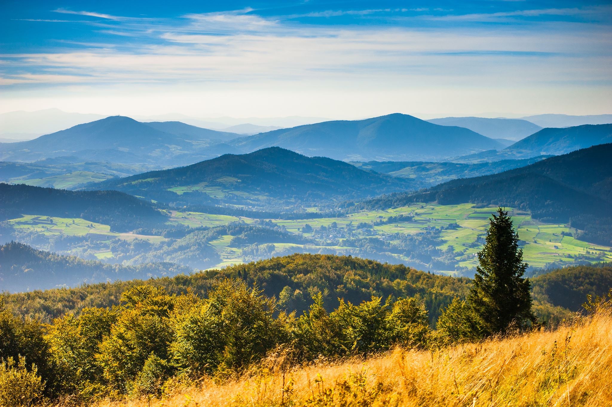 Panorama Gór- Beskid Wyspowy