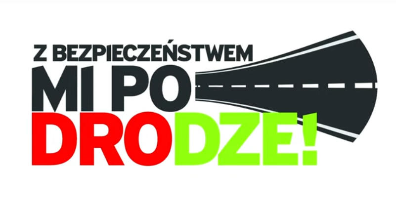 plakat dot. akcji z bezpieczeństwem mi po drodze