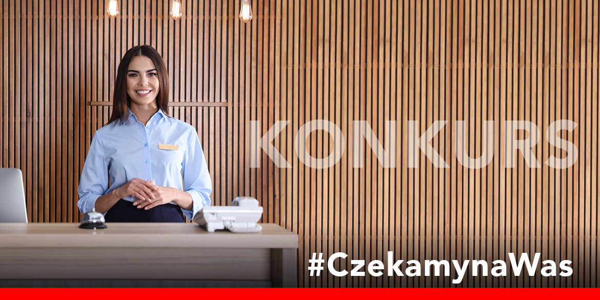 plakat na konkurs #CzekamynaWas