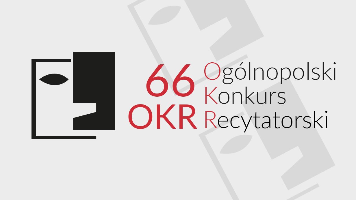 66. Ogólnopolski Konkurs Recytatorski - logo