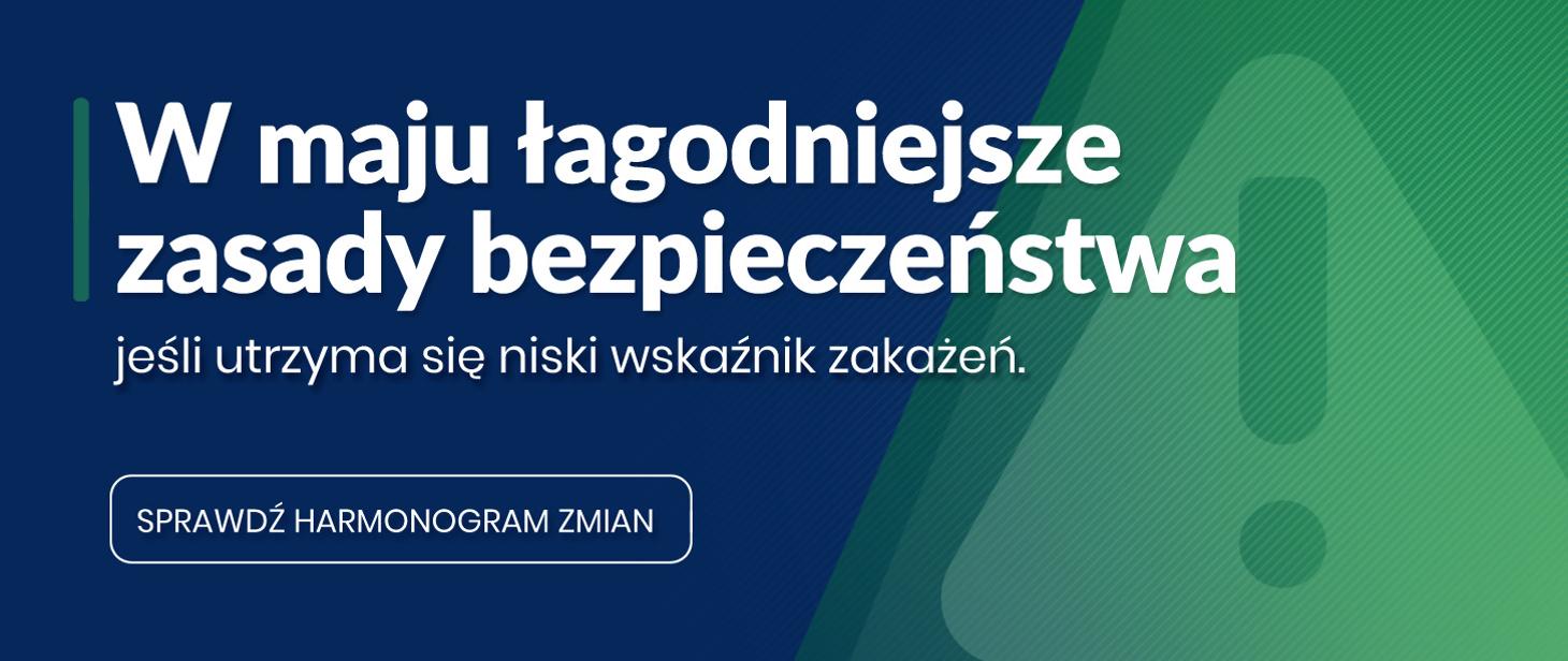 Grafika : w maju łagodniejsze zasady bezpieczeństwa.