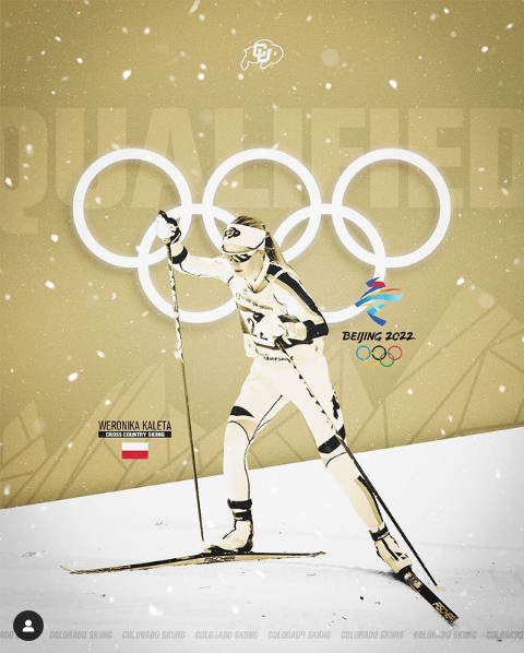 Weronika Kaleta z Kasiny Wielkiej wystartuje w Zimowych Igrzyskach Olimpijskich w Pekinie