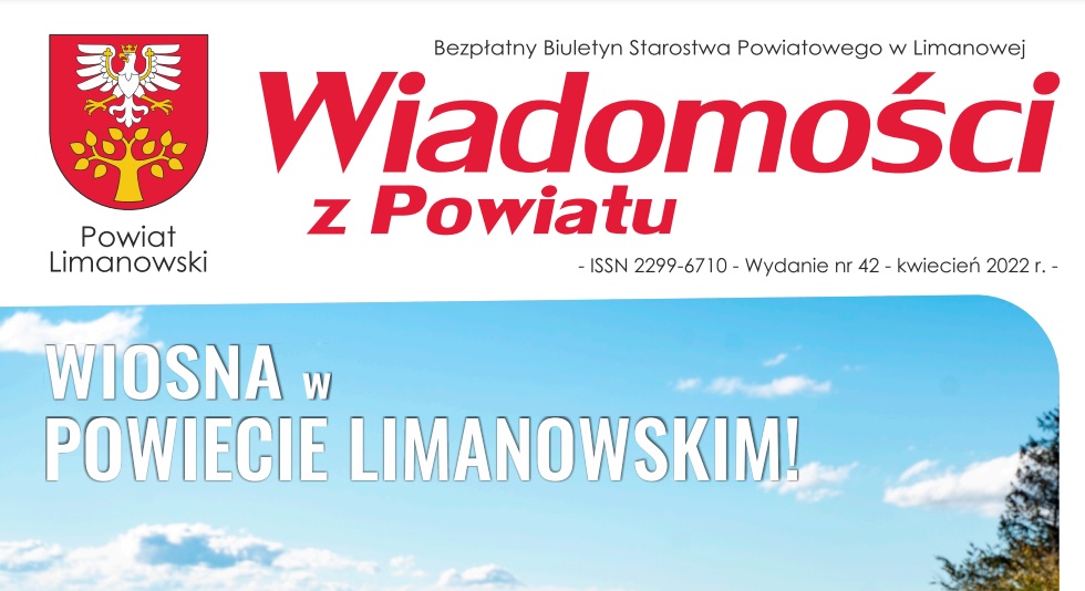Plakat - "Wiadomości z Powiatu"