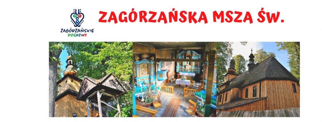 Zagórzańska msza swięta - banner informacyjny