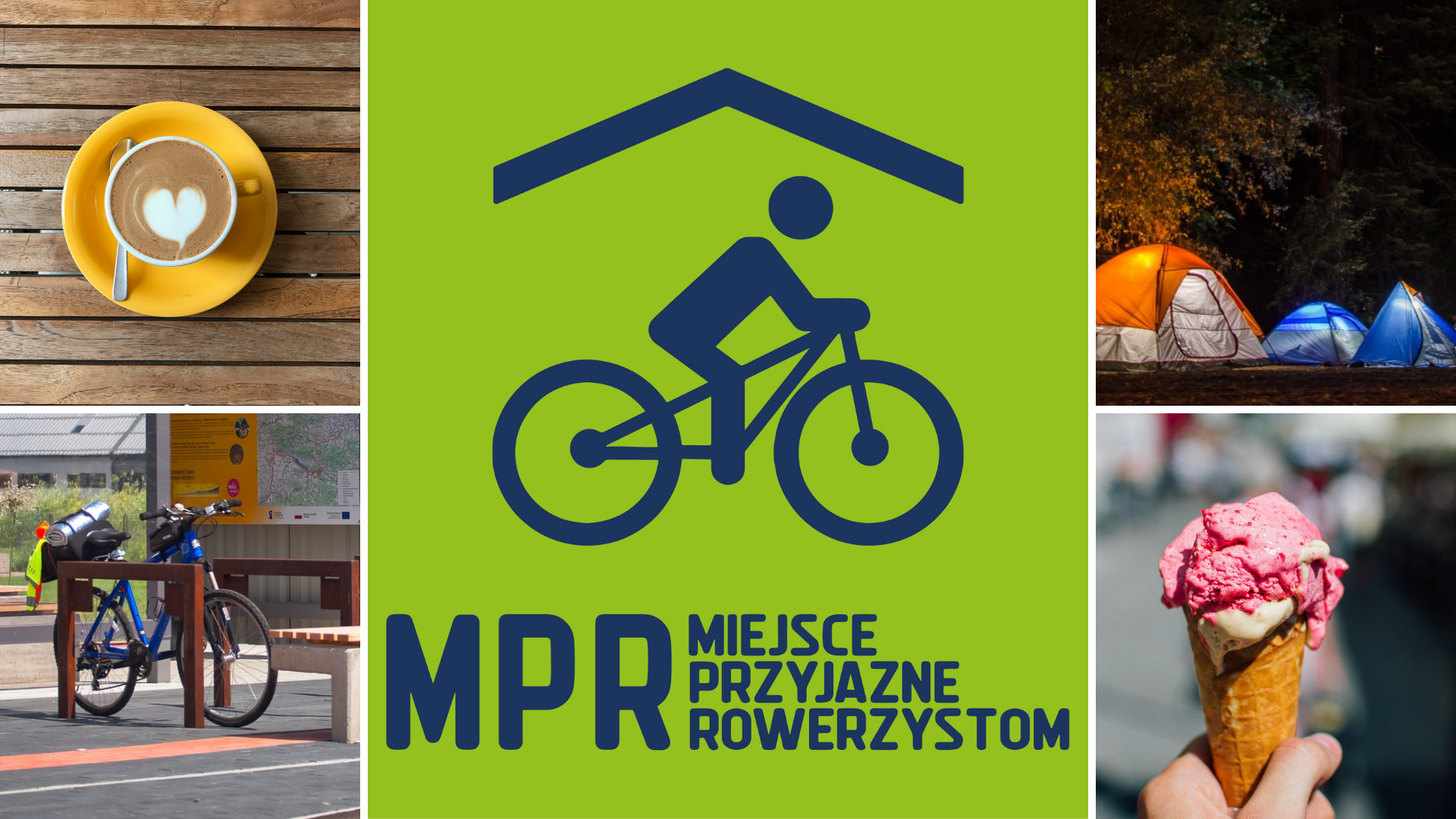 Plakat dot. naboru do Małopolskiego Systemu Rekomendacji Miejsc Przyjaznych Rowerzystom