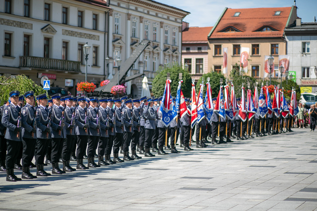 Małopolskie obchody Święta Policji w Wadowicach