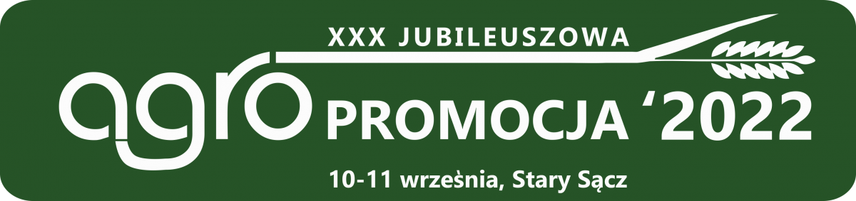 Plakat dot. Jubileuszu - Małopolska Wystawa Rolnicza Agropromocja 2022