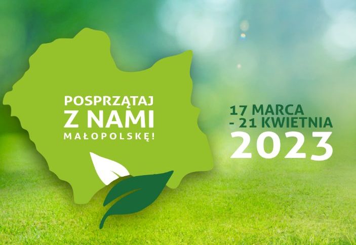 plakat akcji zielone województwo małopolskie