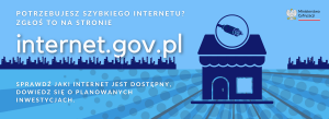 niebieskie logo strony gov.pl z granatowym domkiem