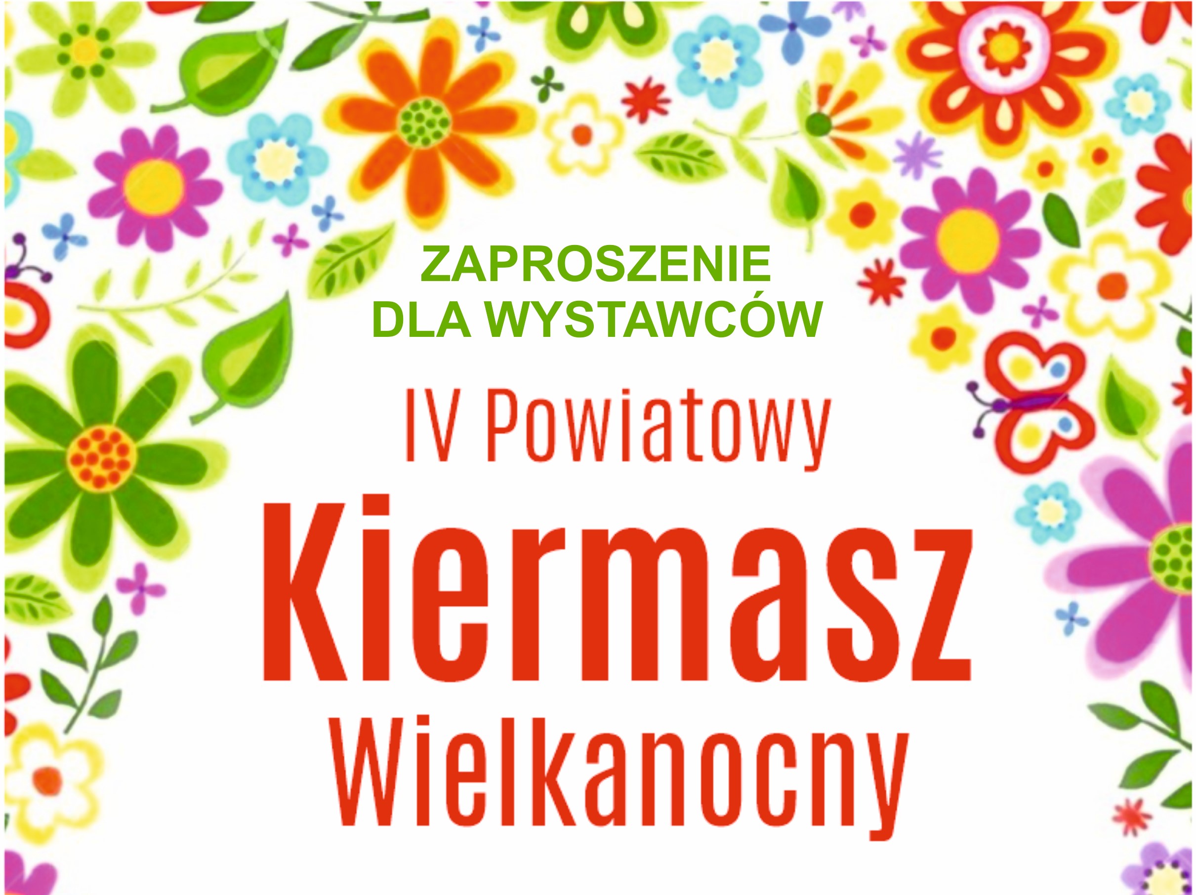 Powiatowy Kiermasz Wielkanocny 2024 banner