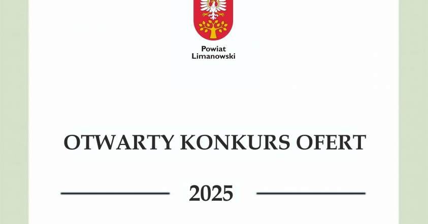 Otwarty konkurs ofert grafika