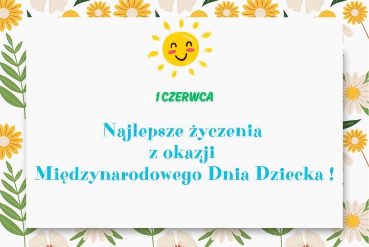 1 czerwca- Święto Dzieci