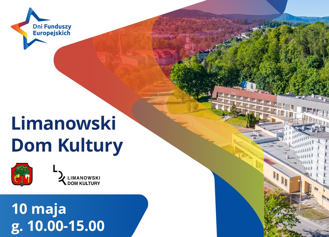 Zaproszenie na Małopolskie Dni Funduszy Europejskich w Limanowej