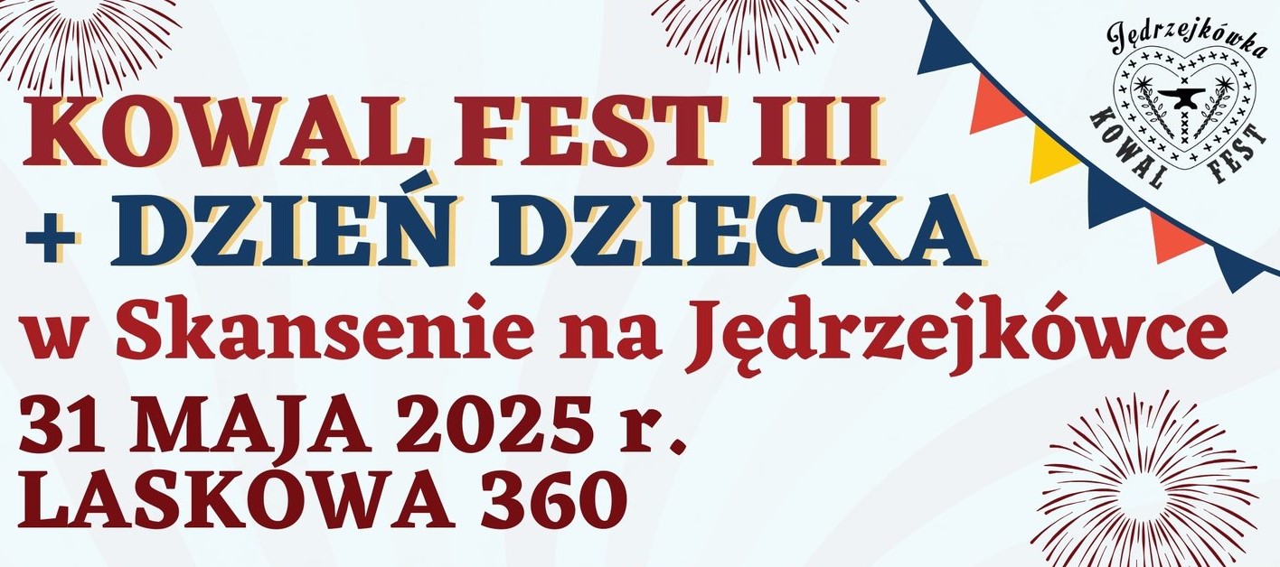 Przed nami III kowal Fest i Dzień Dziecka w Skansenie na Jędrzejkówce!