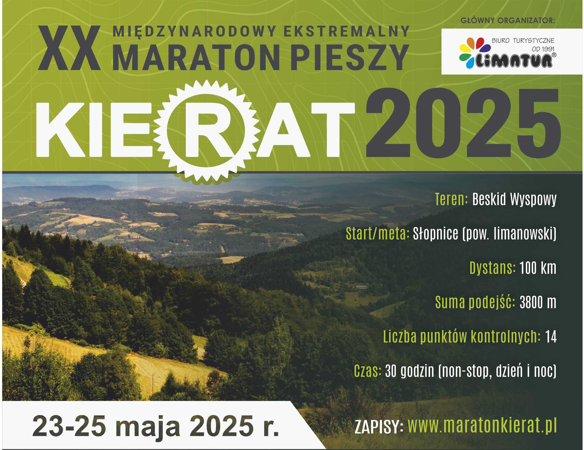 Już wkrótce wystartuje Ekstremalny Maraton Kierat