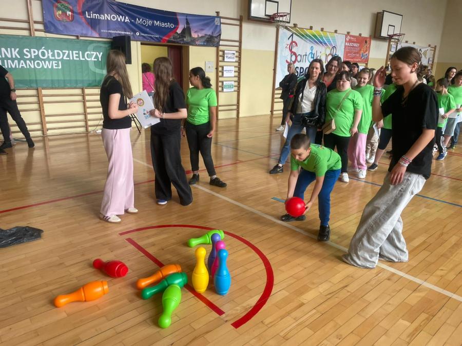 XV Powiatowa Spartakiada w Zespole Szkolno-Przedszkolnym nr 1 w Limanowej