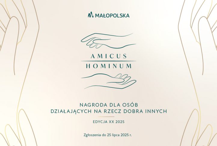 Nabór do Nagrody Województwa Małopolskiego: Amicus Hominum 2025