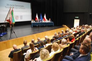 Uroczysta sesja w Mszanie Dolnej z okazji 35-lecia samorządu terytorialnego w Polsce