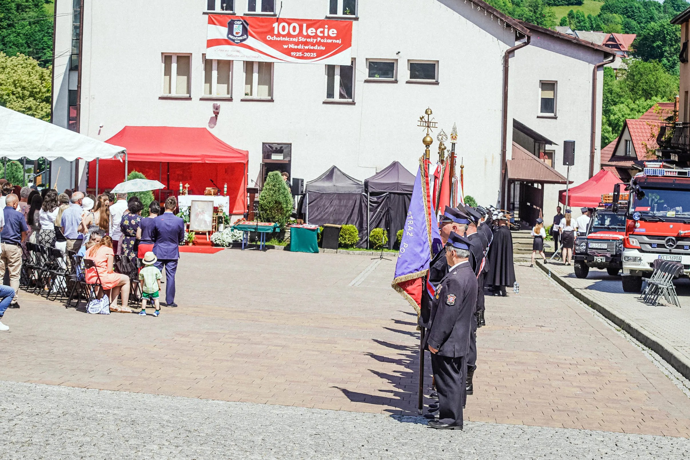 100-lecie jednostki OSP w Niedźwiedziu