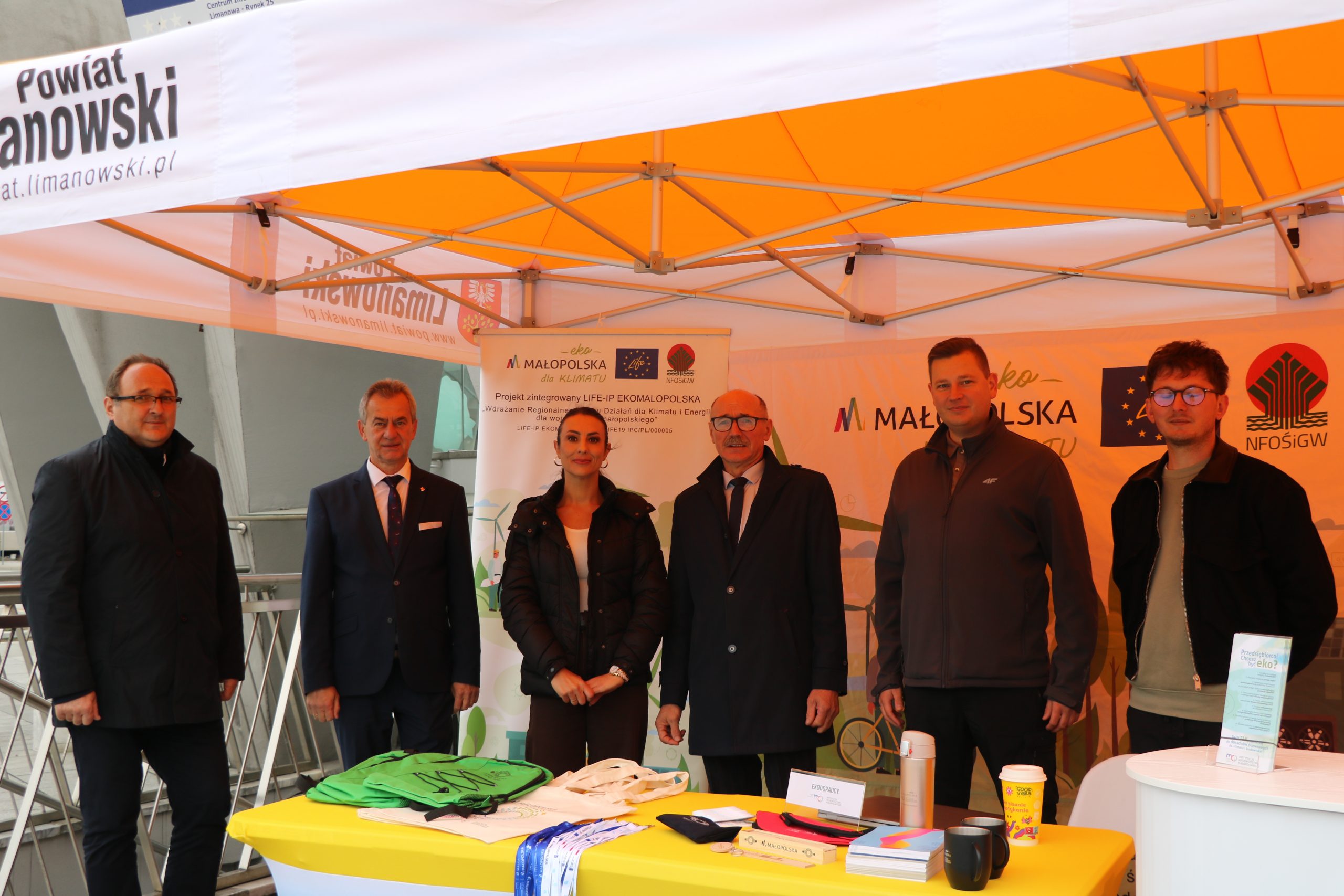 Bogusław Kowalski, Mieczysław Uryga, Wojciech Włodarczyk, Anna Galarowicz i dwóch mężczyzn