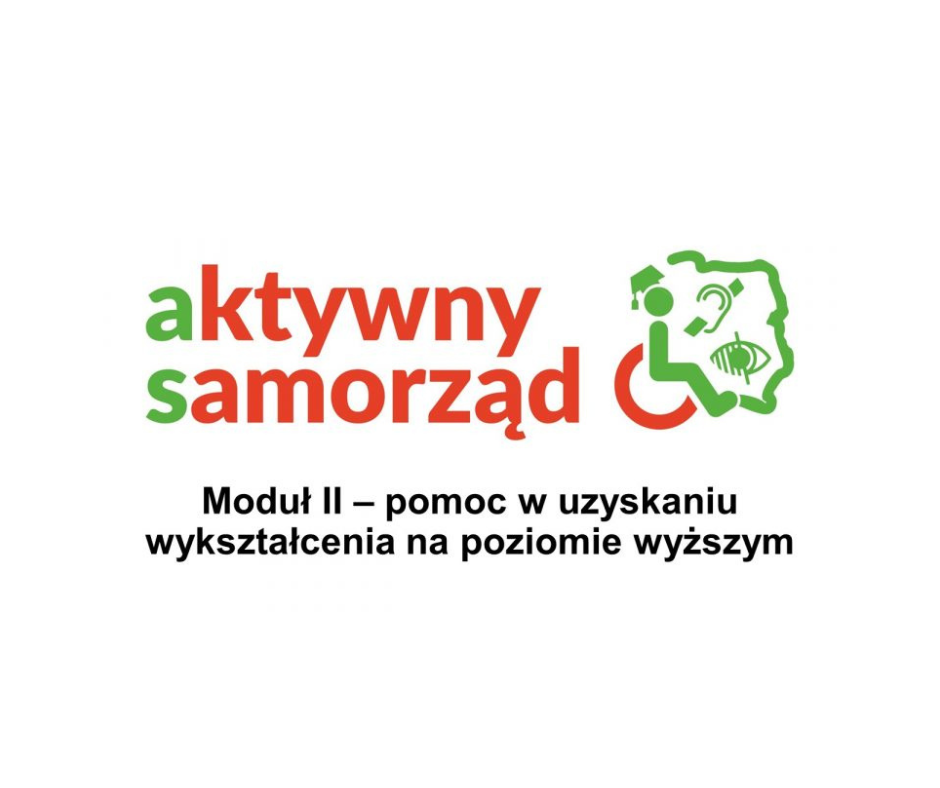 Możliwość złożenia wniosku w ramach programu Aktywny samorząd – Moduł II! umożliwia uzyskanie dofinansowania do wykształcenia na poziomie wyższym dla studentów