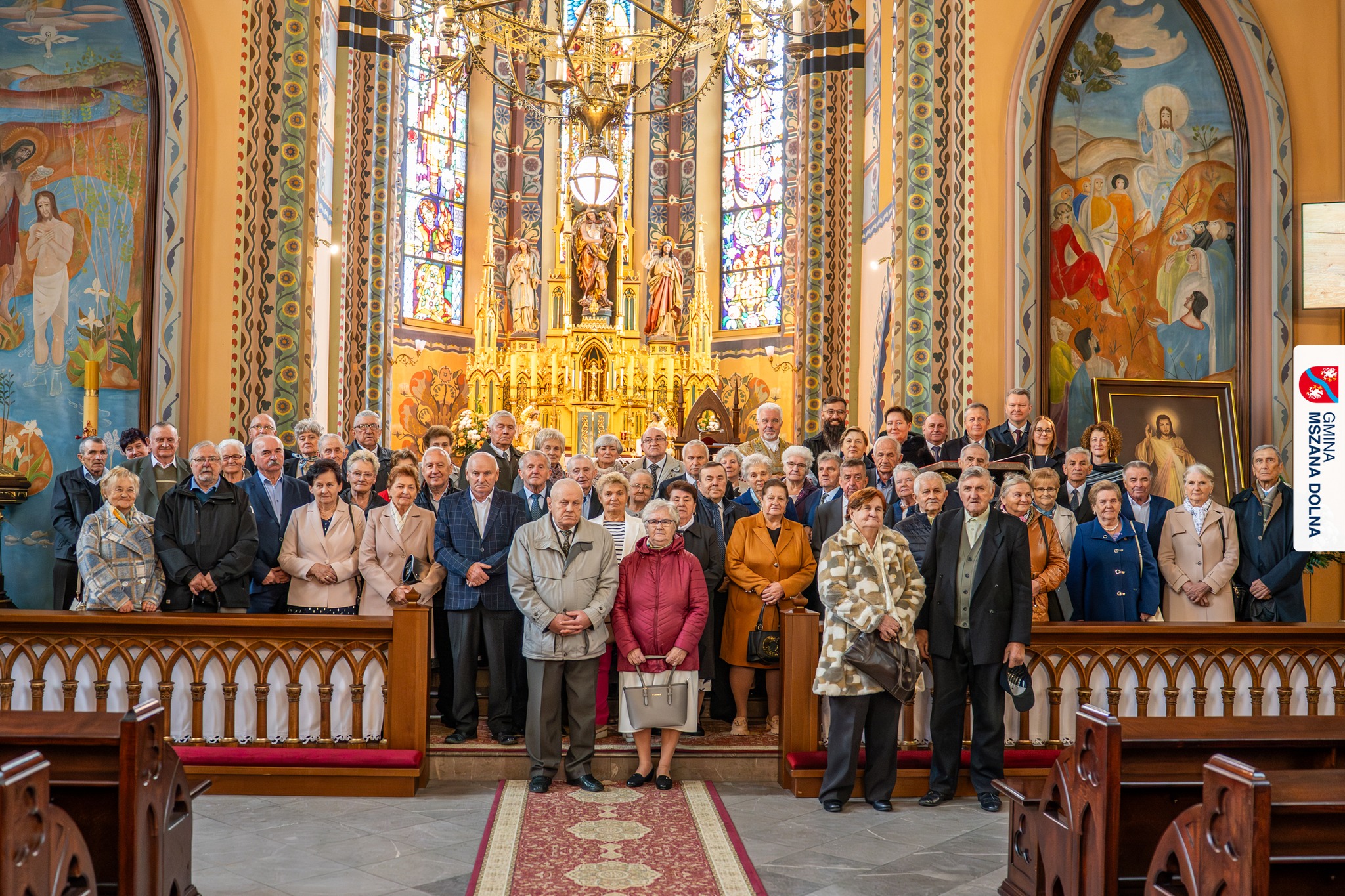 Jubileusz 50 lat małżeństwa - pary z Mszany Dolnej świętowały Złote Gody